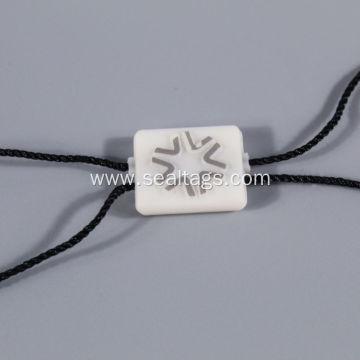 Star logo plastic seal with tag for luxury